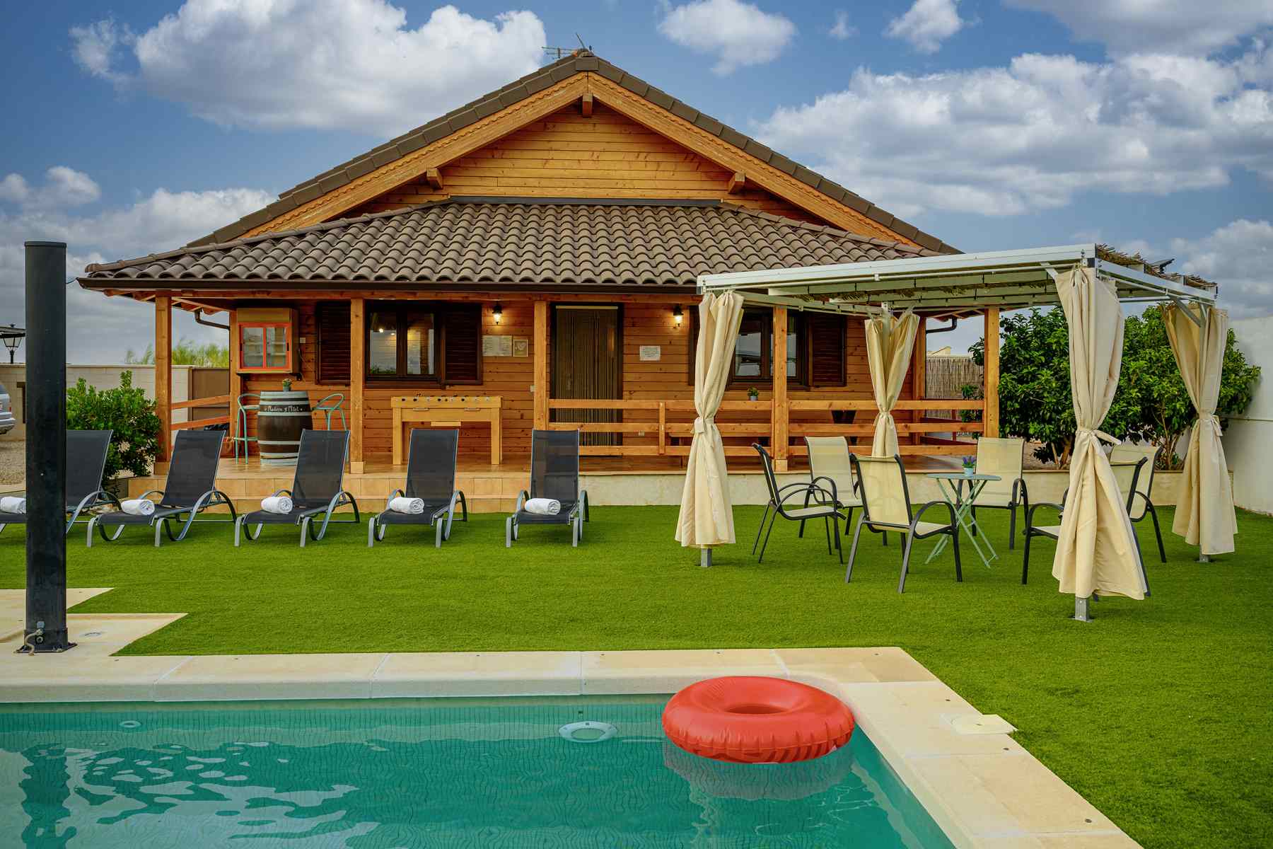 Casa rural Madera cerca Toledo con piscina cerca Puy du Fou