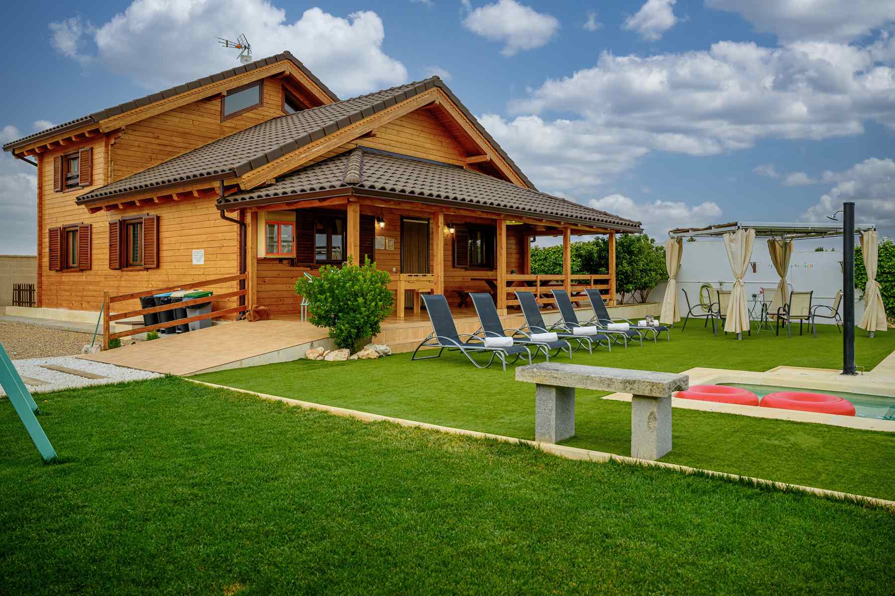 Casa rural Madera cerca Toledo para familias cerca Puy du Fou