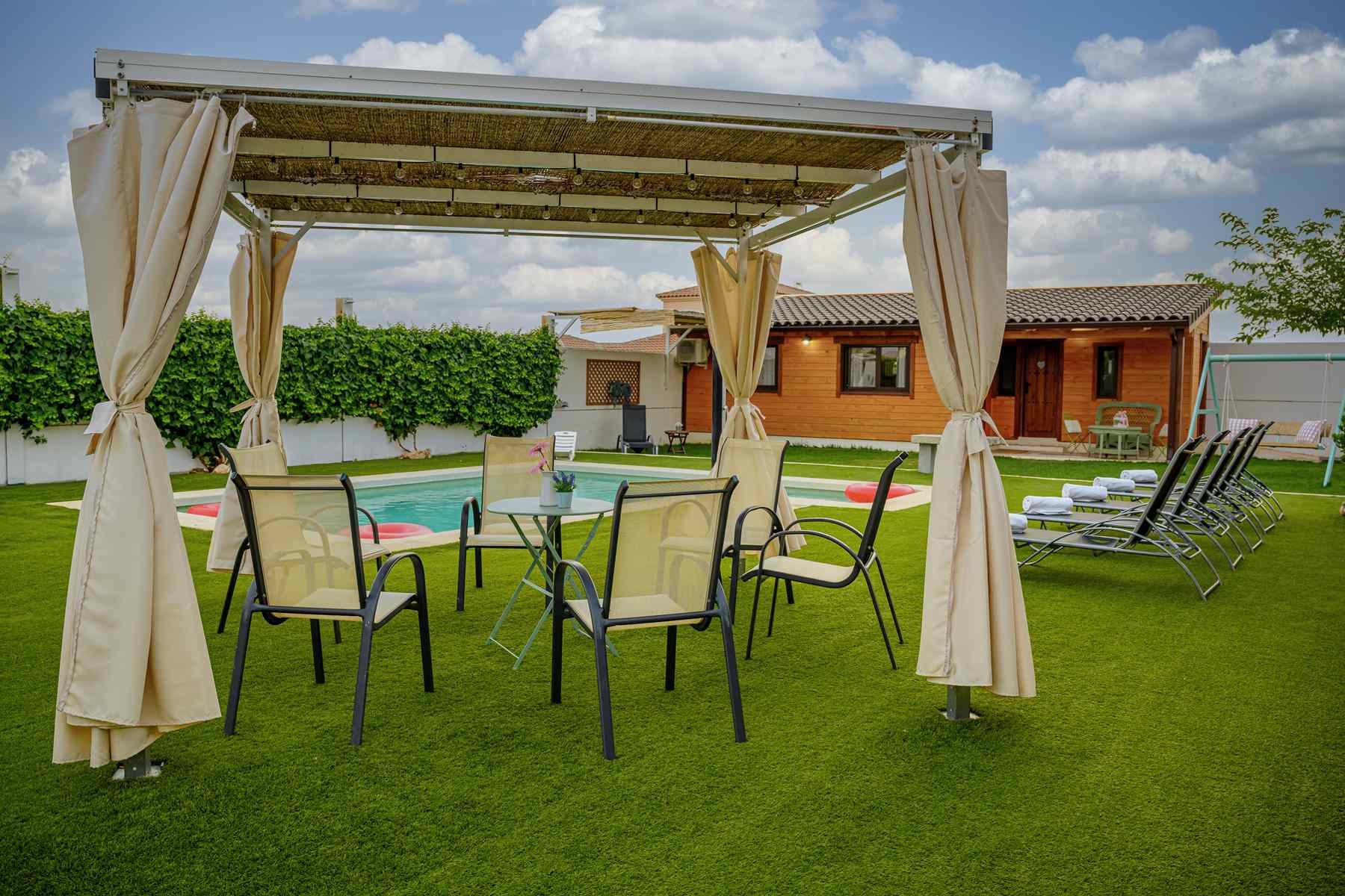 Casa rural Madera cerca Toledo con piscina cerca Puy du Fou