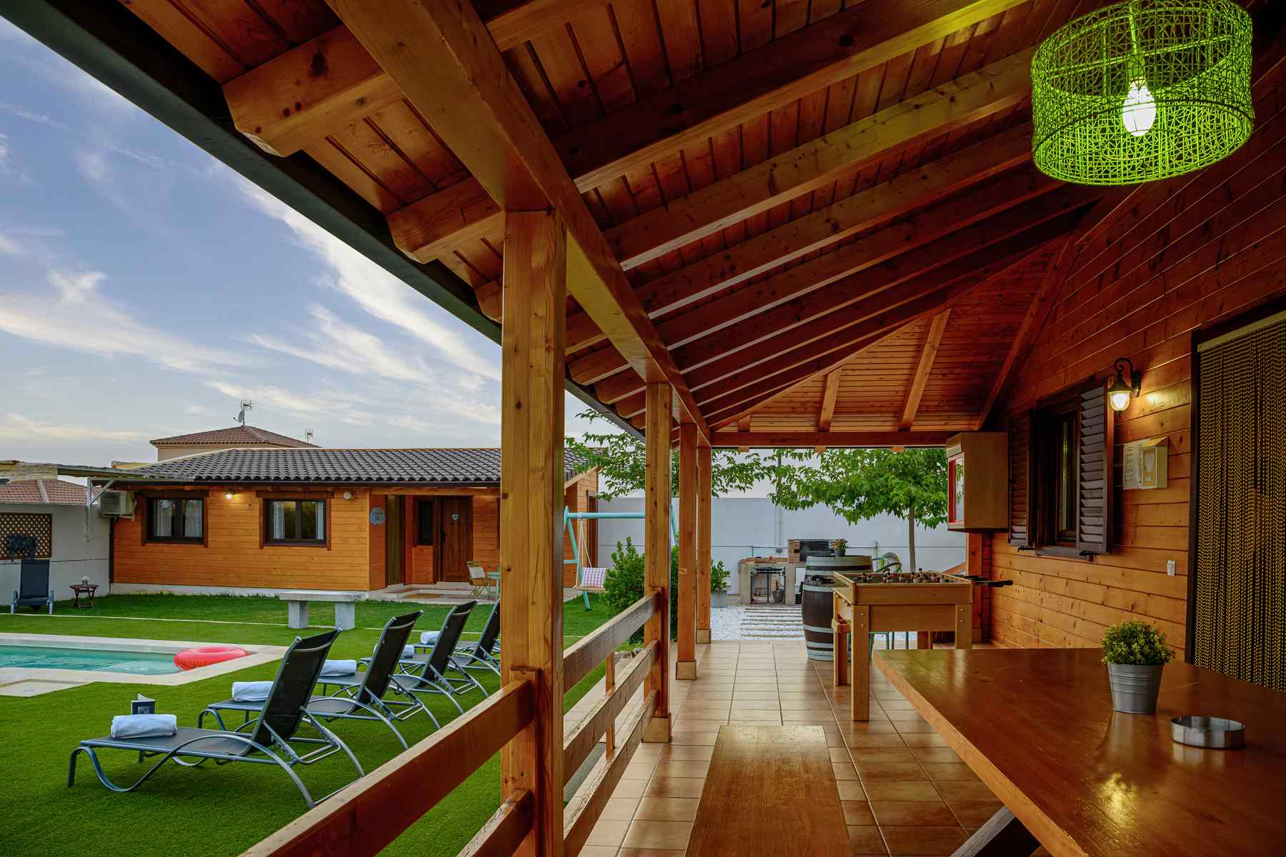 Casa Madera y Miel ideal para actividades en Guadamur